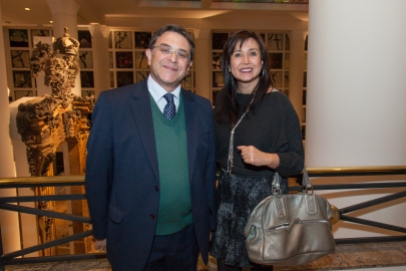 09- Cônsul de Assuntos Culturais Oscar Soberanes e a Cônsul Margarita Perez Villaseñor do México - Foto Laki Petineris